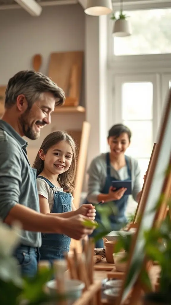 Gemeinsam Erinnerungen schaffen 2026 1 atelier de famille
