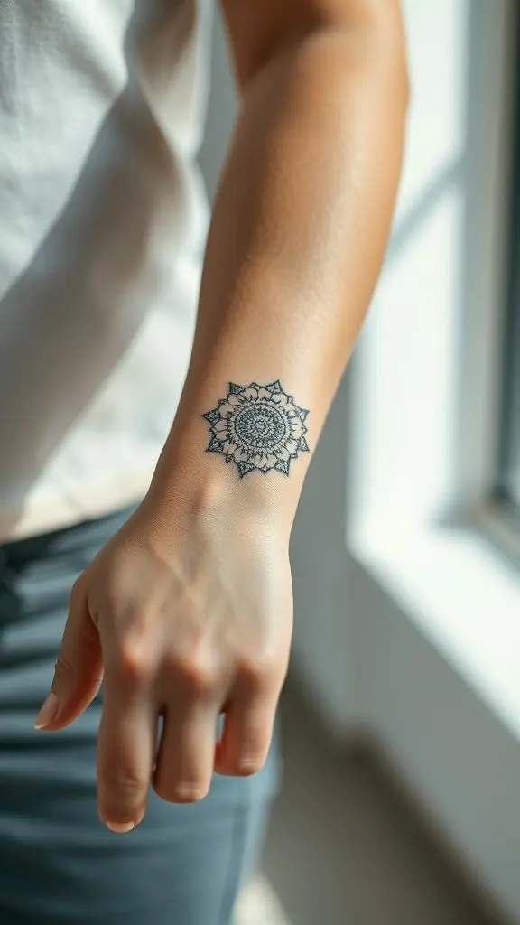 Mandala-Tattoo für Frauen: Bedeutung und Trends 2026 1 tatouage mandala femme