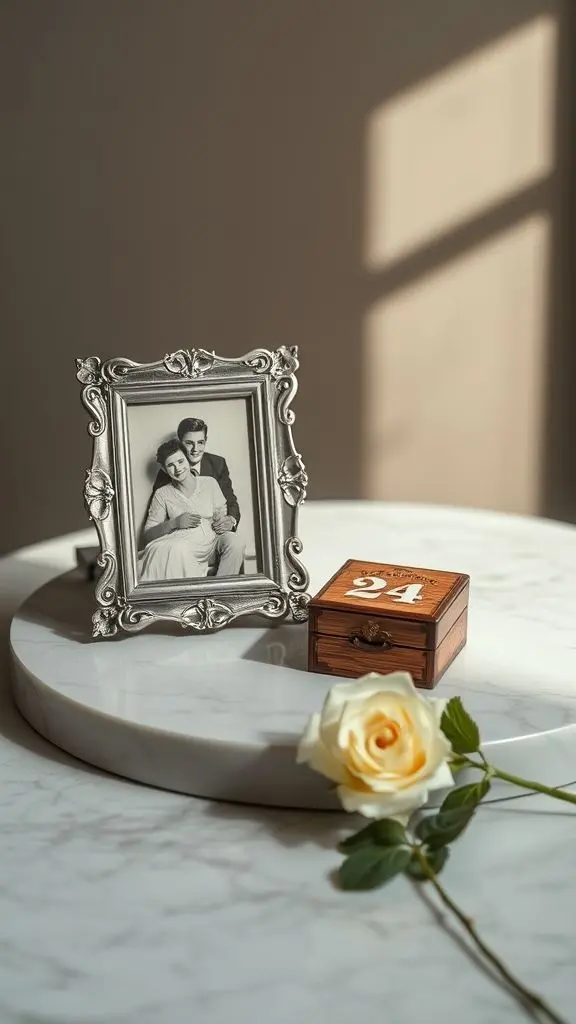 Geschenk- und Partyideen 2026 1 24 ans de mariage